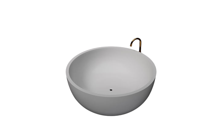 Pietra Bianca Romeo Freestanding Bath